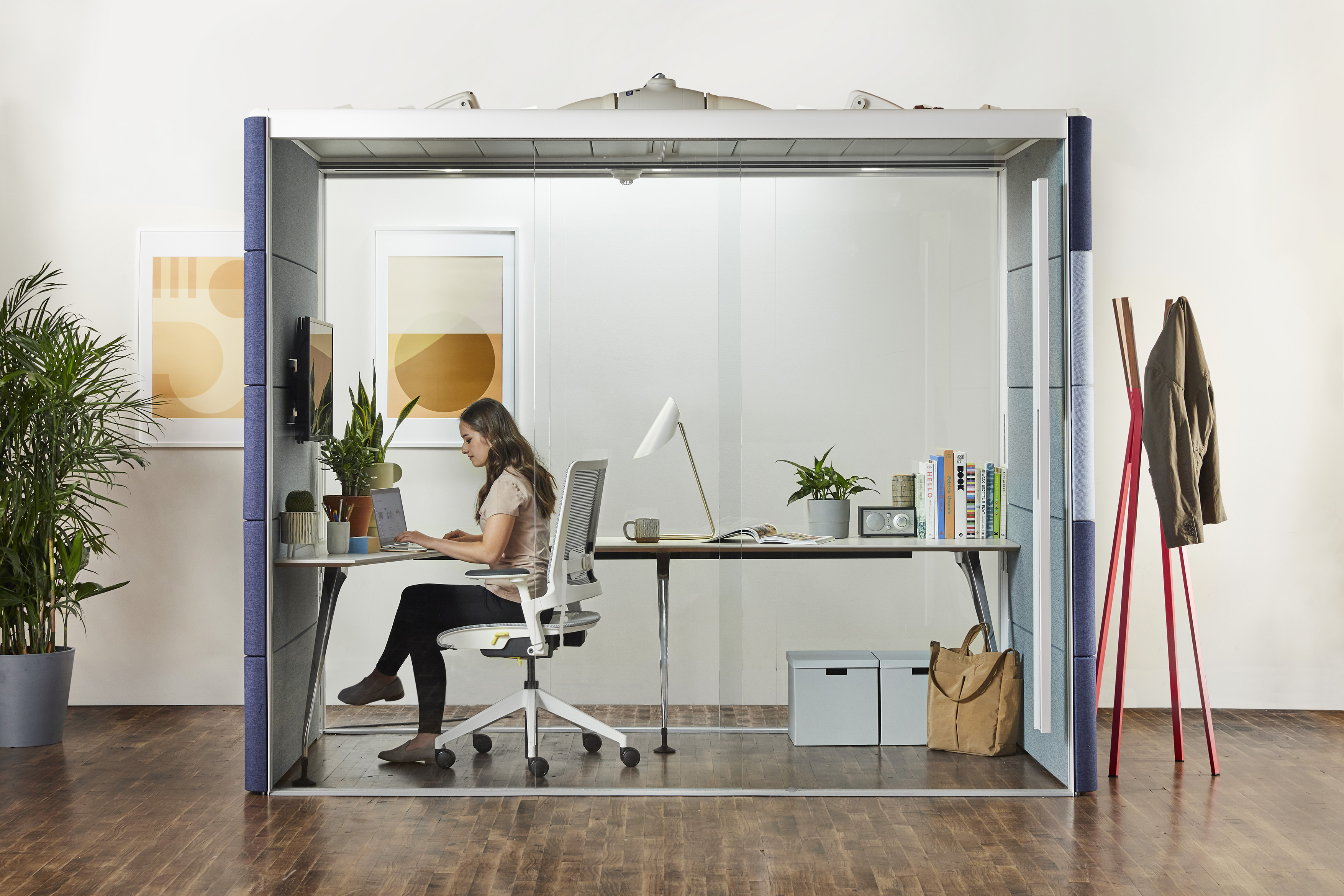Think Furniture Inspiration By Area - Focused Work Zone - Orangebox