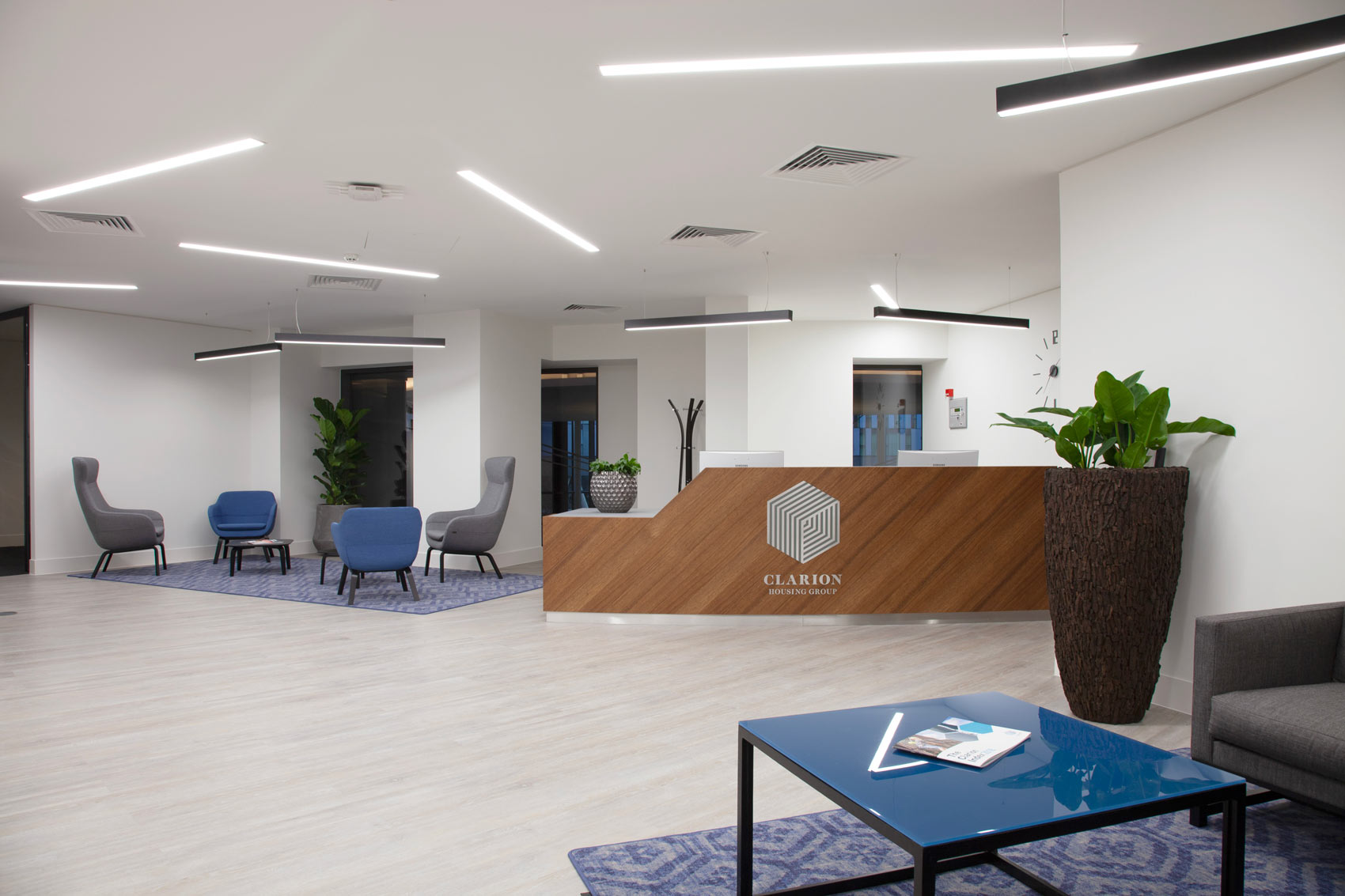 Think Furniture Reception Inspiration Image - Clarion Housing Croydon Project